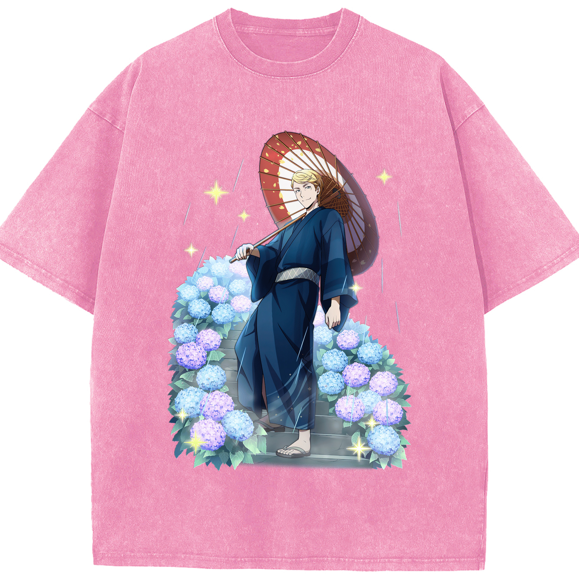 （画像用） 文豪ストレイドッグス Bungo Stray Dogs 綿100% ヴィンテージ風 半袖Tシャツ（フロントプリント）